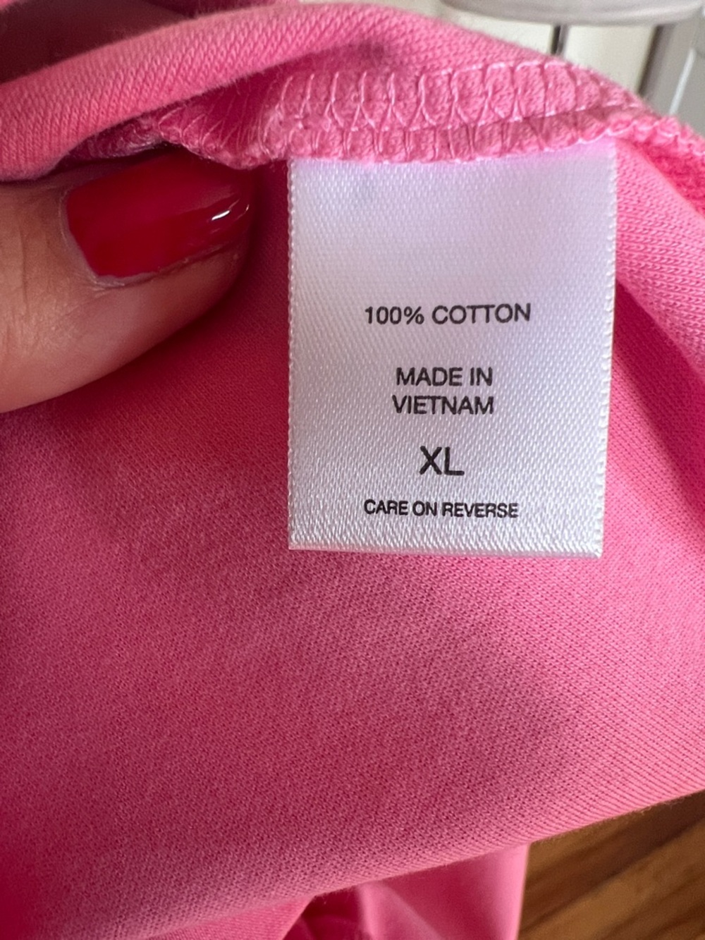 New York & Company Preppy Pink 100% Cotton Sleeveless Shift Dress - NWT - XL - Picture 9 of 9